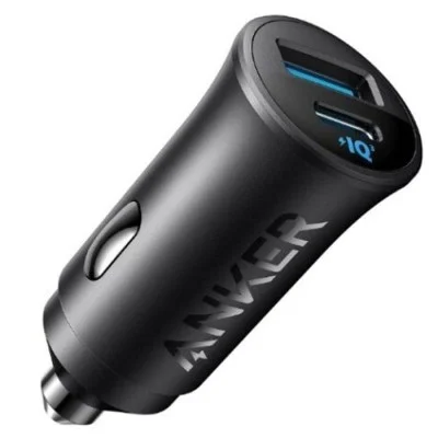 Anker 533 Powercore + Charger + 2-Ports Car Charger, Bundle - Black